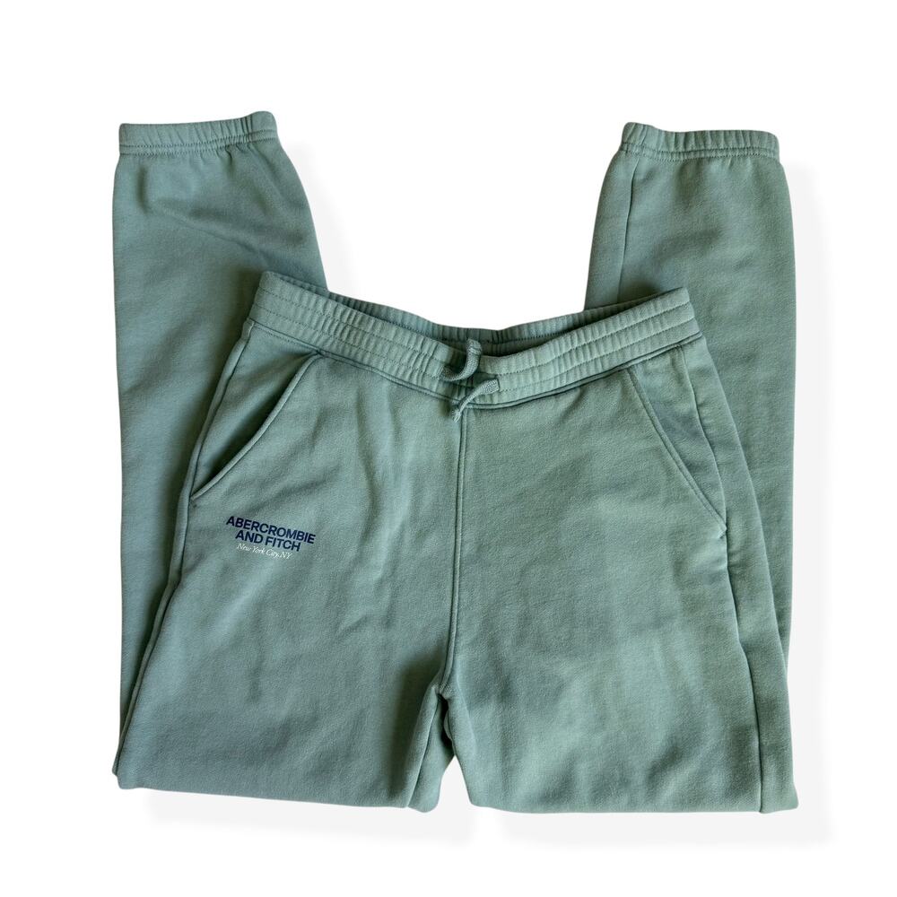 Abercrombie Kids Sage Green Sweatpants Joggers Youth 13/14